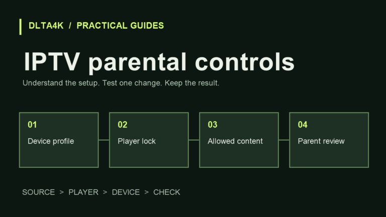 IPTV parental controls: الرقابة الأبوية ومشاهدة الأطفال