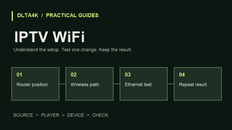 IPTV WiFi: الواي فاي أم كابل الشبكة